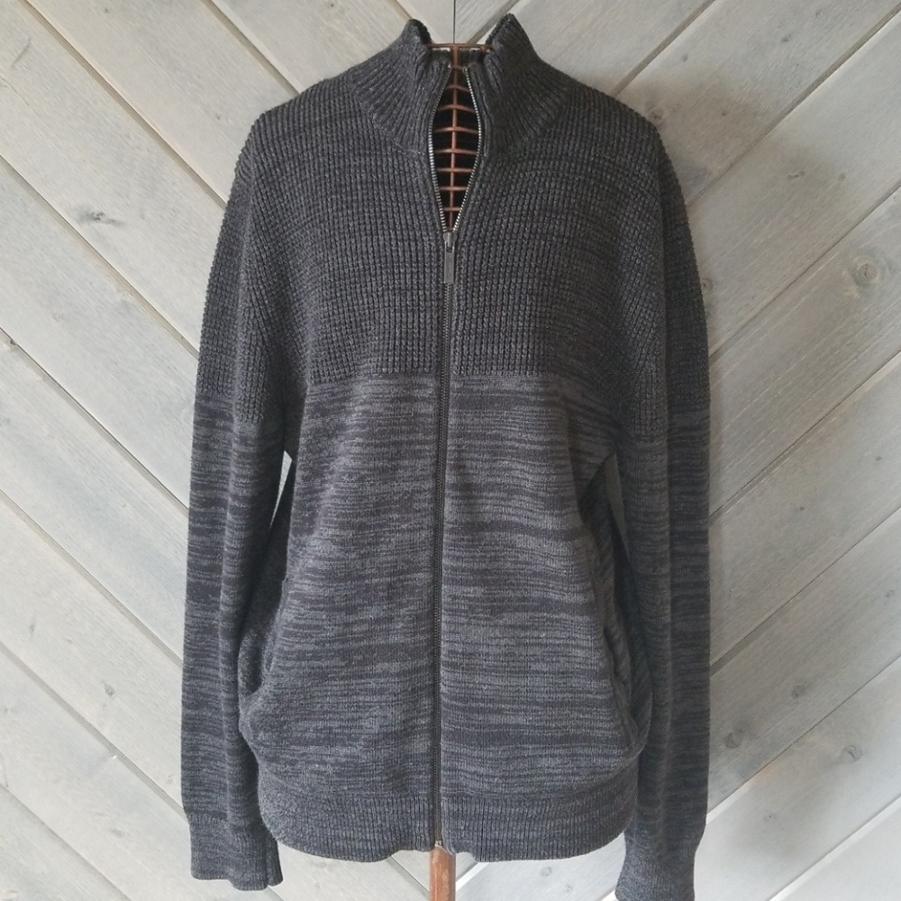 Kenneth Cole zip cardigan